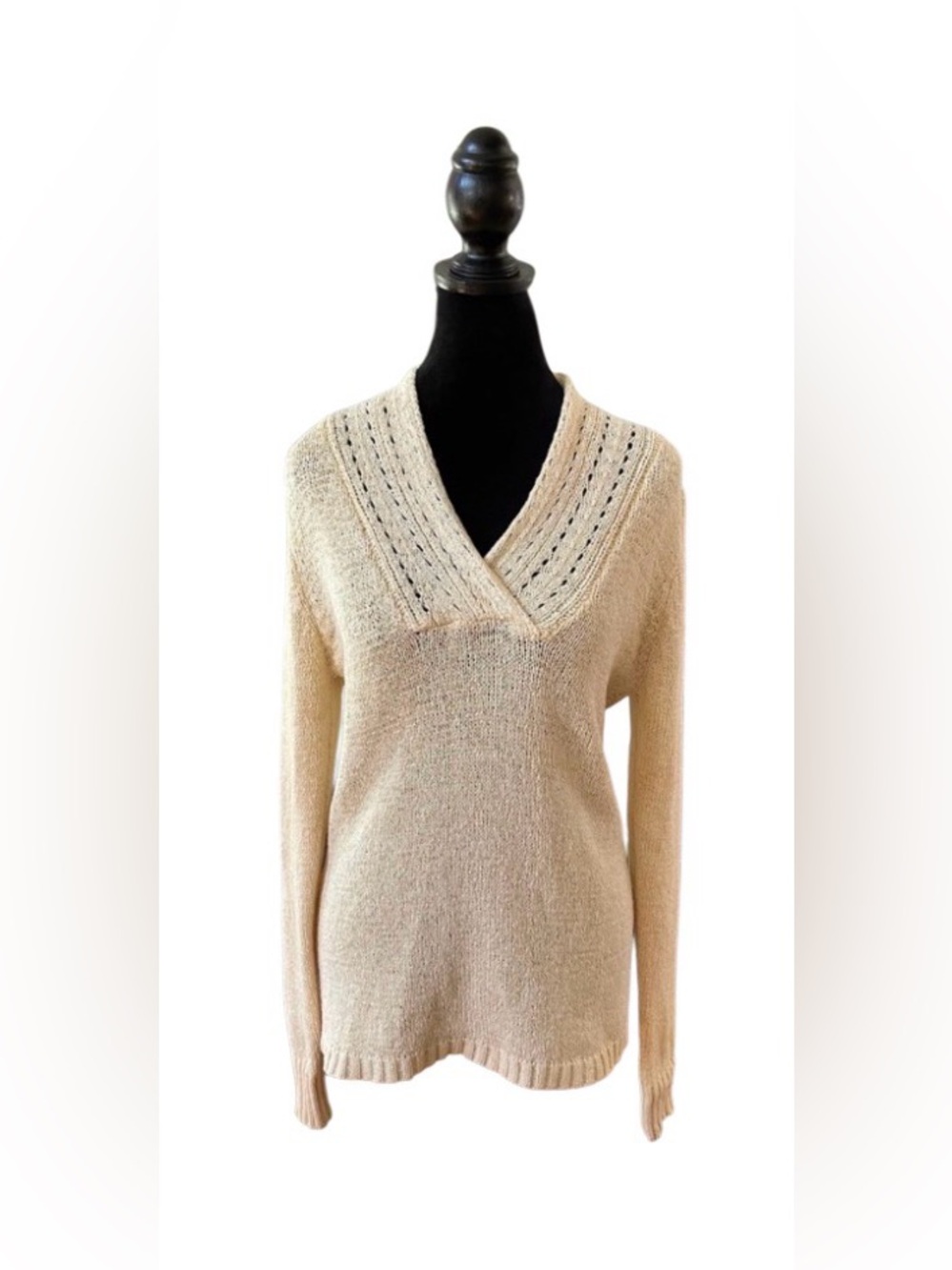 Tweeds: Cottagecore Cotton Knitted Sweater